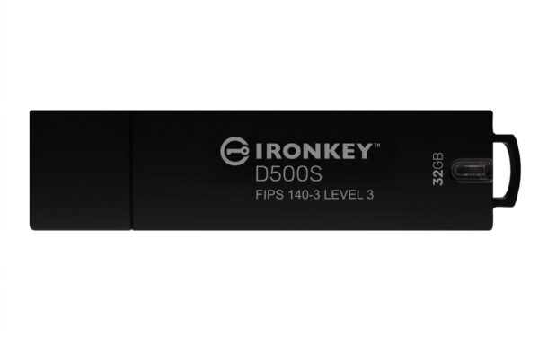 IronKey 32GB D500S FIPS 140-3 Lvl 3 AES-256