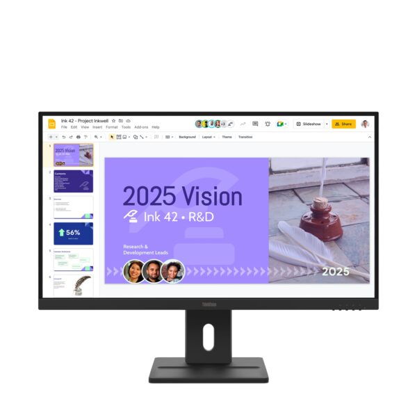 ThinkVision E27Q-40 pantalla para PC 68,6 cm (27") 2560 x 1440 Pixeles Quad HD LCD Negro