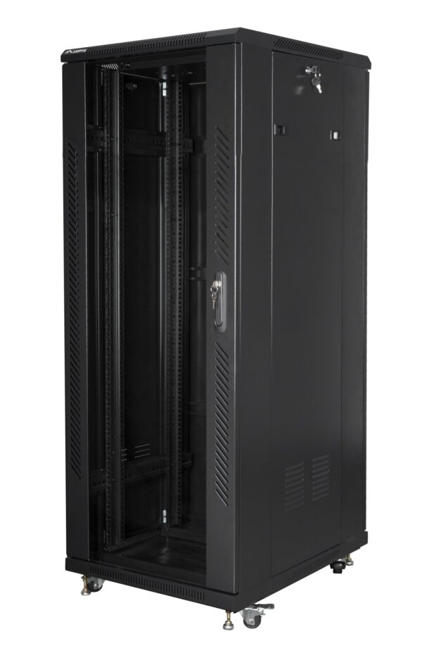 FF01-6832-12B armario rack 32U Rack o bastidor independiente Negro