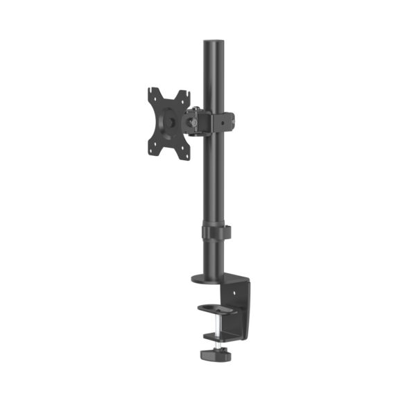 Soporte para Monitor de 13" a 32" (Compatible con los estándares VESA 75x75-100x100, Inclinación +45°/-45°, Giro 180°, hasta 10kg), Color Negro