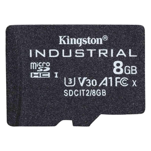 Tarjeta 8GB microSDHC Industrial C10 A1 pSLC paquete individual sin adaptador