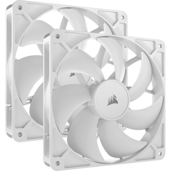 RS140 Carcasa del ordenador Ventilador 14 cm Blanco 2 pieza(s)