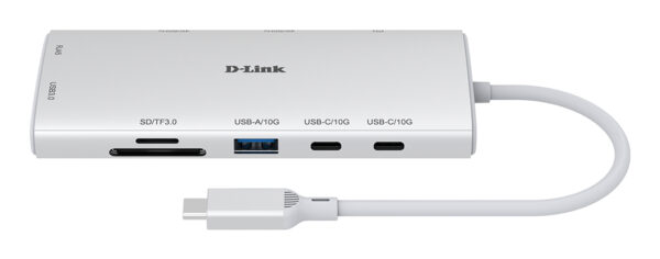 DUP-A01 hub de interfaz USB 3.2 Gen 1 (3.1 Gen 1) Type-C 10000 Mbit/s Blanco