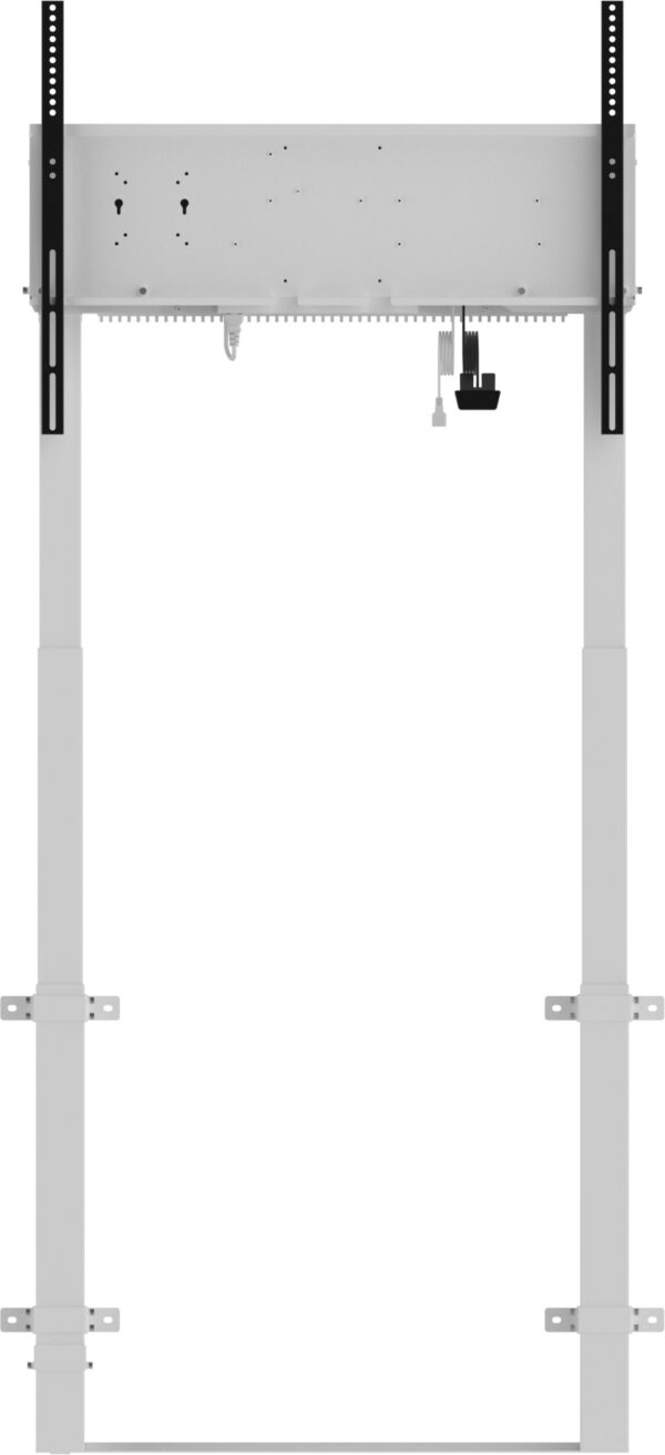 MD-WLIFT2031-W1 soporte para monitor 2,67 m (105") Piso Blanco
