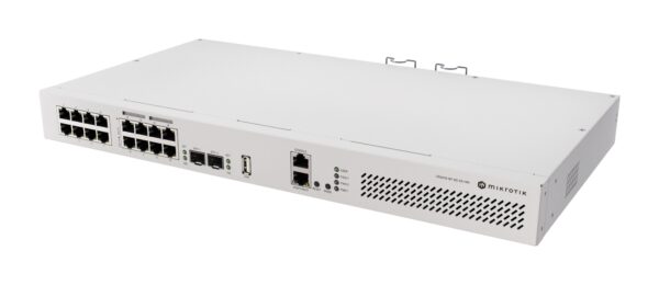 CRS418-8P-8G-2S+RM Cloud Router/Sw L2/L3 Gigabit Ethernet (10/100/1000) Energía sobre Ethernet (PoE) 1U