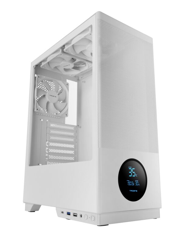 2SAGITTA20W carcasa de ordenador Midi Tower Blanco