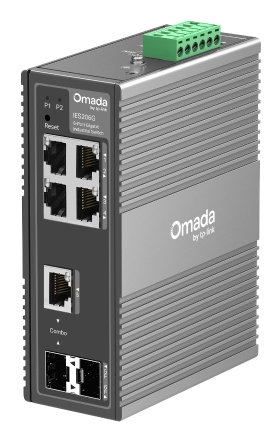 Omada IES206G switch Gestionado Gigabit Ethernet (10/100/1000) Negro