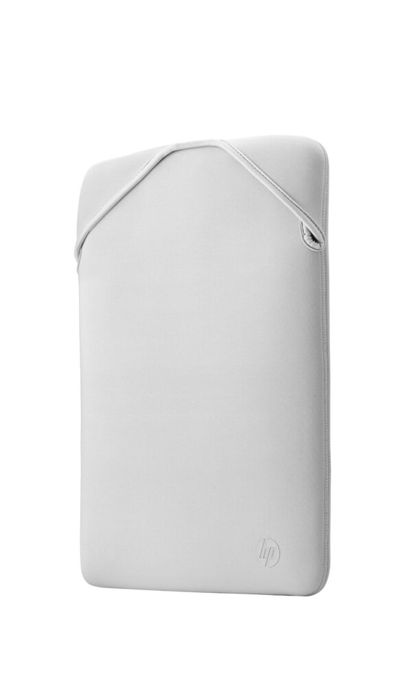 Funda protectora reversible para portátil de 15,6 pulgadas plateada