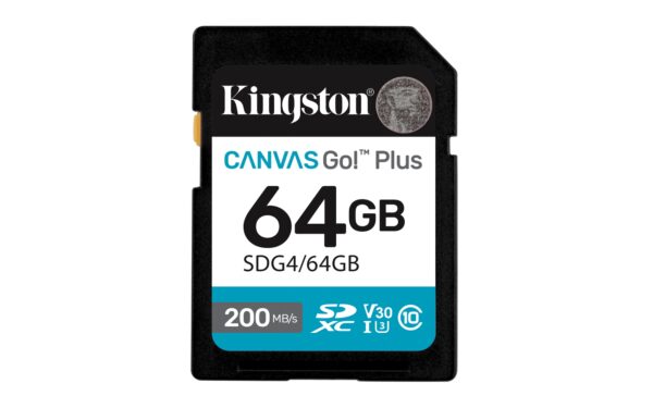 Canvas Go! Plus 64GB SDXC Canvas Go Plus Gen4 200MB/s C10 UHS-I U3 V30