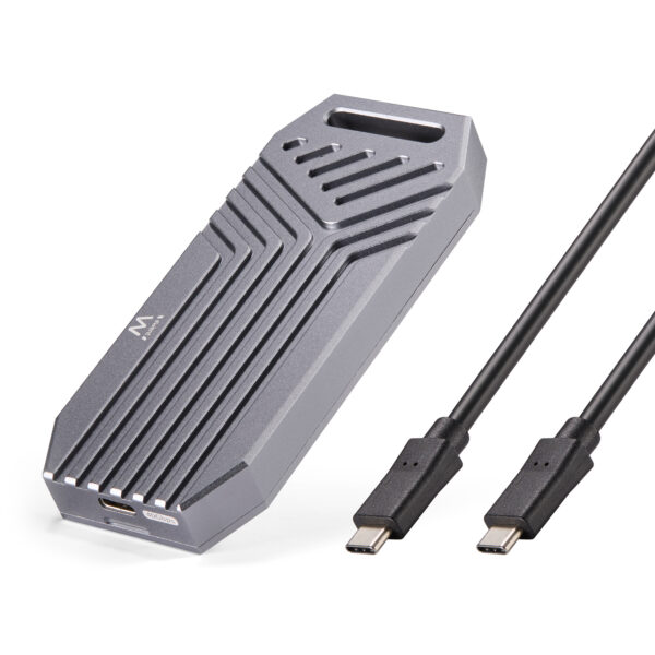 EW7062 caja para disco duro externo Caja externa para unidad de estado sólido (SSD) Gris Oscuro