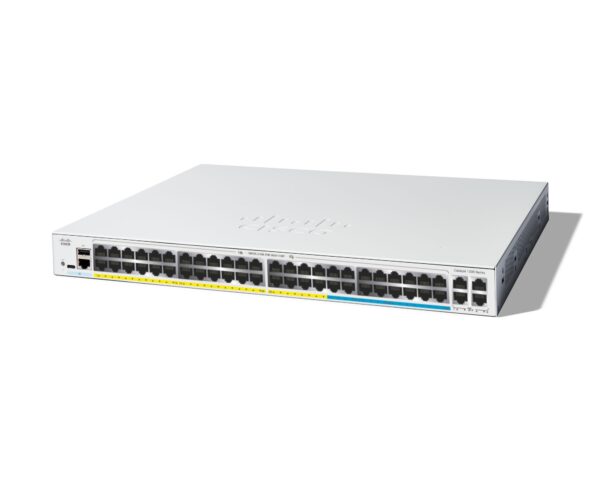 Catalyst C1300-48MGP-4X switch Gestionado L2/L3 Gigabit Ethernet (10/100/1000) Energía sobre Ethernet (PoE) Gris