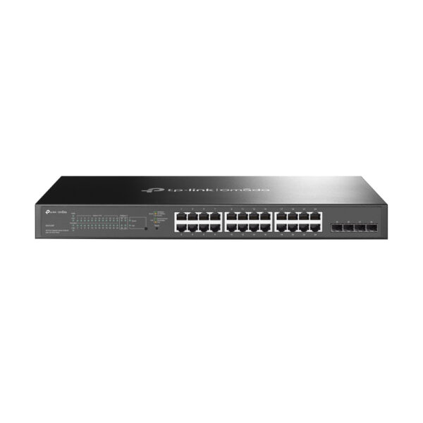 Omada TL-SG2428P Gestionado L2/L2+ Gigabit Ethernet (10/100/1000) Energía sobre Ethernet (PoE) 1U Negro