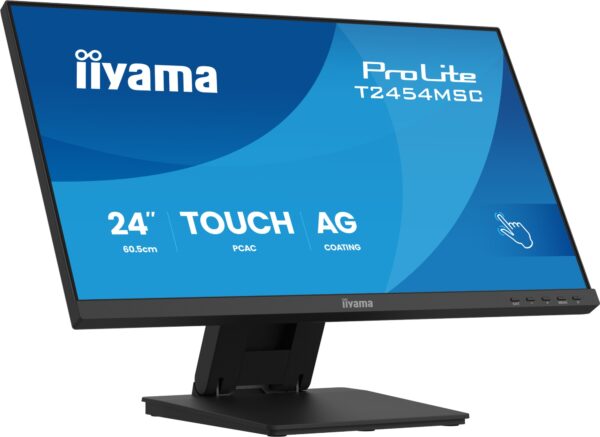 ProLite T2454MSC-B3AG pantalla para PC 60,5 cm (23.8") 1920 x 1080 Pixeles Full HD LED Pantalla táctil Multi-usuario Negro