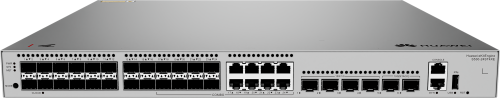 HUAWEI DATA COMMUNICATION,S530 24ST4XE,S530 24ST4XE,S530 24ST4XE 24 GE SFP PORTS, 8 OF WHICH ARE DUAL PURPOSE 10 100 1000 OR SFP, 4 10GE SFP PORTS, 2 12GE STACK PORTS, WITH 1 AC POWER MODULE