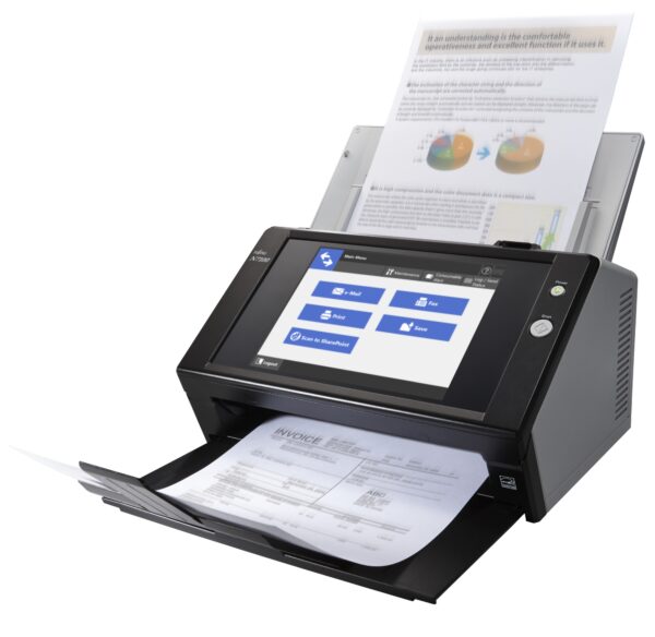 N7100E Escáner con alimentador automático de documentos (ADF) 600 x 600 DPI A4 Negro
