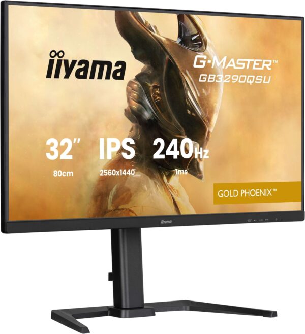 G-MASTER GB3290QSU-B1 pantalla para PC 80 cm (31.5") 2560 x 1440 Pixeles Quad HD LED Negro