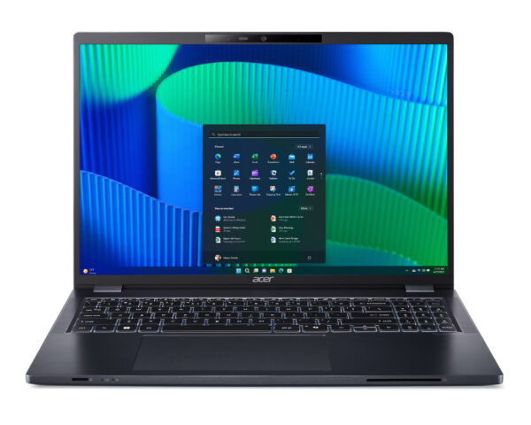 TravelMate P4 TMP416-53-TCO-73B2 Intel Core Ultra 7 155U Portátil 40,6 cm (16") WUXGA 32 GB DDR5-SDRAM 1 TB SSD Wi-Fi 6 (802.11ax) Windows 11 Pro Azul