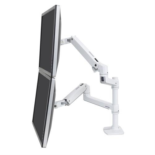 LX Series 45-492-216 soporte para monitor 61 cm (24") Blanco Escritorio