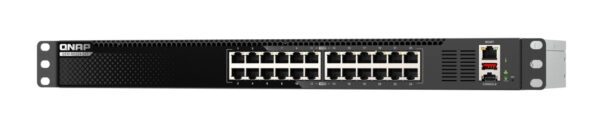 QSW-M3224-24T switch Gestionado L3 10G Ethernet (100/1000/10000) 1U Negro, Plata