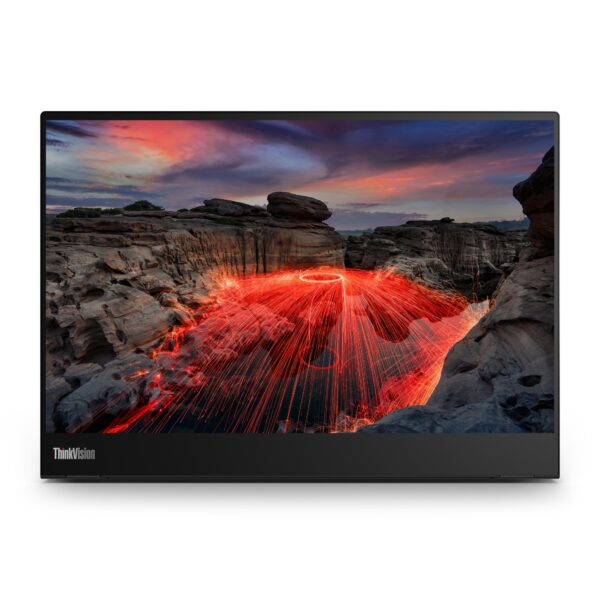 ThinkVision M14t Gen 2 LED display 35,6 cm (14") 2240 x 1400 Pixeles 2.2K Pantalla táctil Negro