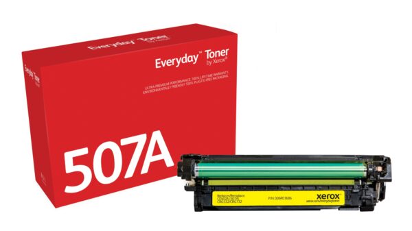 Everyday Toner EverydayAmarillo di Xerox compatibile con HP 507A (CE402A), Capacidad estándar