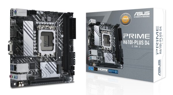 PRIME H610I-PLUS D4-CSM Intel H610 LGA 1700 mini ITX