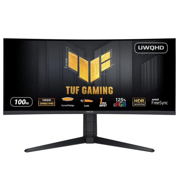 TUF Gaming VG34VQEL1A pantalla para PC 86,4 cm (34") 3440 x 1440 Pixeles LED Negro