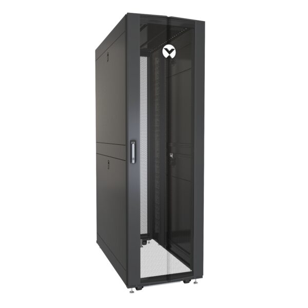 VR3300 armario rack 42U Rack o bastidor independiente Negro, Transparente