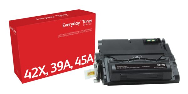 Everyday Toner EverydayMono di Xerox compatibile con HP 42A 39A 45A (Q5942X/ Q1339A/ Q5945A), Capacidad estándar