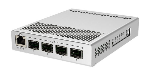 CRS305-1G-4S+IN switch Gestionado Gigabit Ethernet (10/100/1000) Energía sobre Ethernet (PoE) Blanco