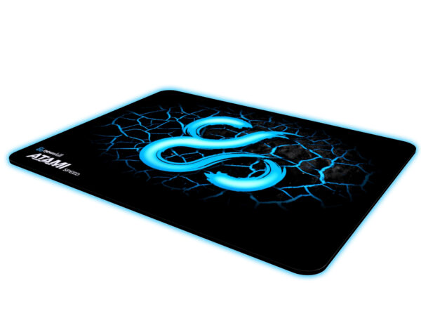 Newskill Atami Speed Tamaño XL - Alfombrilla Gaming Profesional (Borde Cortado a Laser, Superficie Speed), Negro