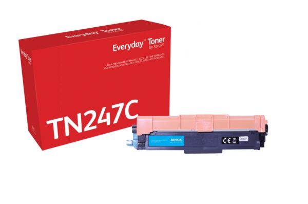 Everyday El tóner Everyday Cian de Xerox es compatible con Brother TN247C, Capacidad alta
