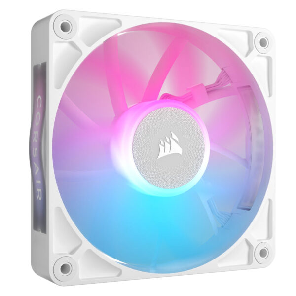 iCUE LINK RX120 RGB Carcasa del ordenador Ventilador 12 cm Blanco 1 pieza(s)