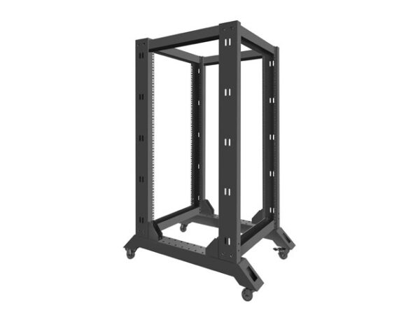 OR01-6822-B armario rack 22U Rack o bastidor independiente Negro