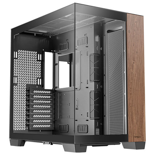 C8 Wood Full Tower Negro, Madera