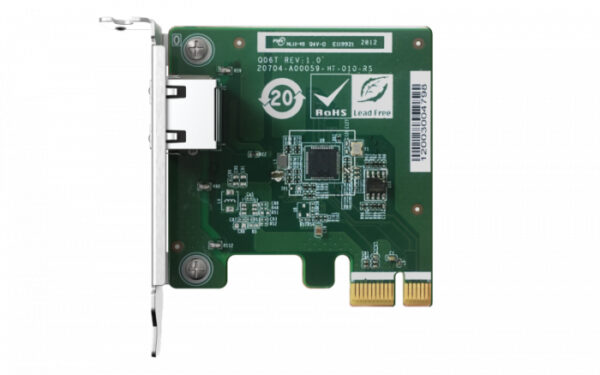 QXG-2G1T-I225 adaptador y tarjeta de red Interno Ethernet 2500 Mbit/s