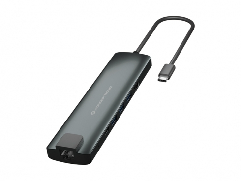 DONN06G USB 3.2 Gen 1 (3.1 Gen 1) Type-C Negro, Plata