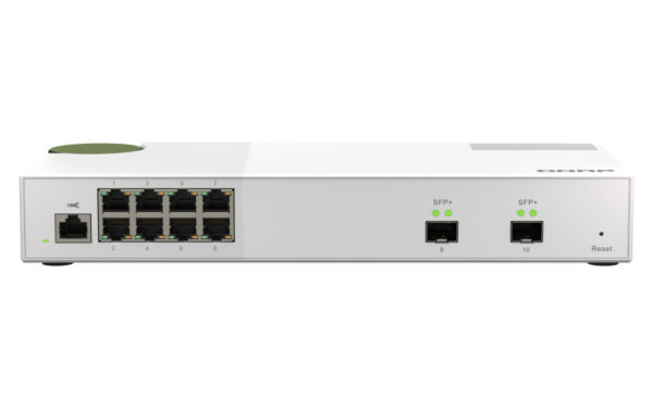 QSW-M2108-2S switch Gestionado L2 2.5G Ethernet (100/1000/2500) Gris