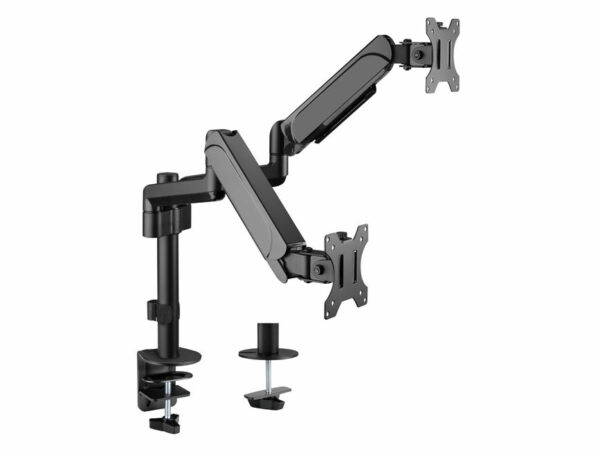Soporte de sobremesa para dos monitores de 17"-32