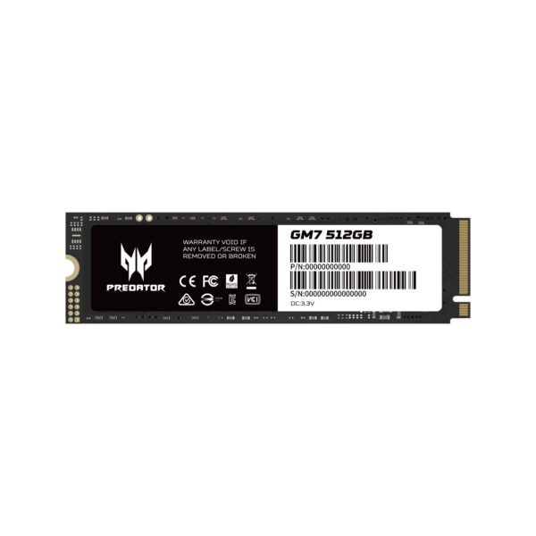 GM7-512GB M.2 PCI Express 4.0 NVMe