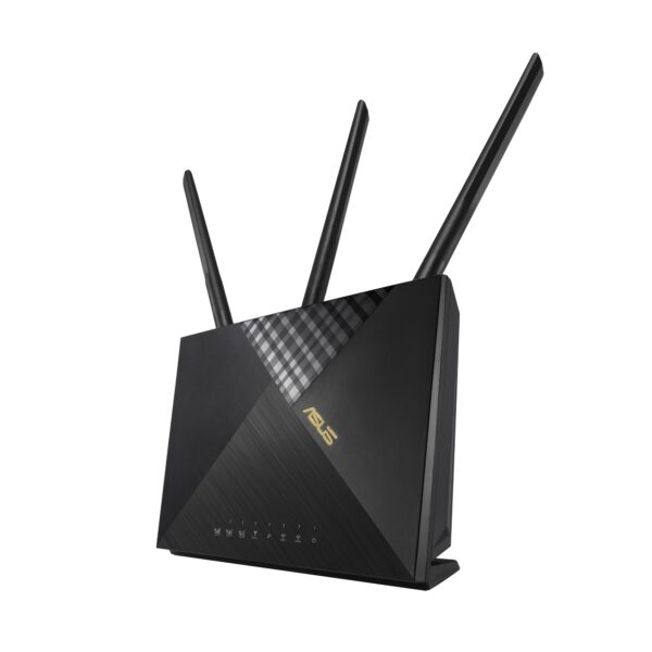 4G-AX56 router inalámbrico Gigabit Ethernet Doble banda (2,4 GHz / 5 GHz) Negro