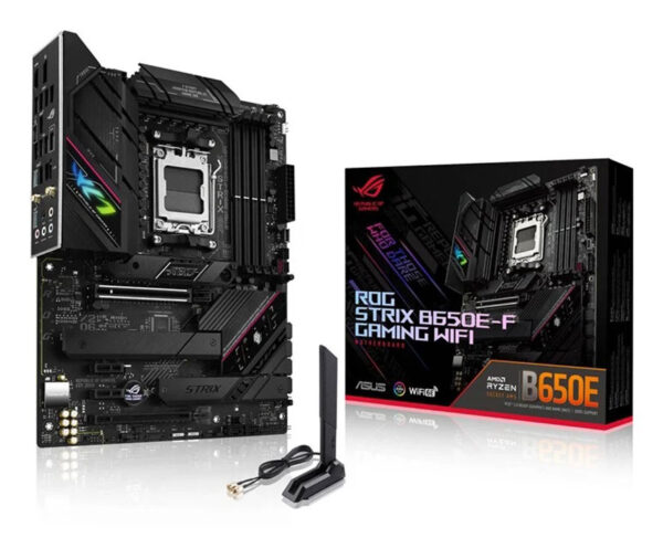 ROG STRIX B650E-F GAMING WIFI AMD B650 Zócalo AM5 ATX