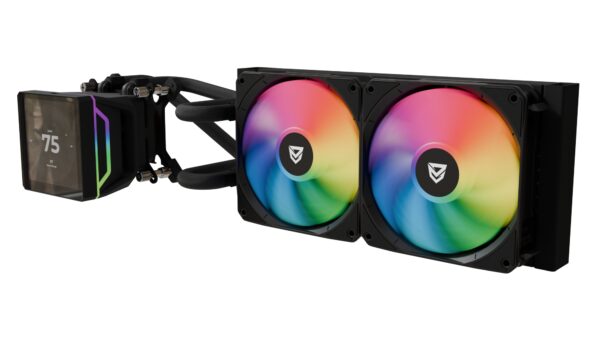 NF-SFAN-SEDNA-240-BLACK sistema de refrigeración para ordenador Procesador Sistema de refrigeración líquida todo en uno 24 cm Negro