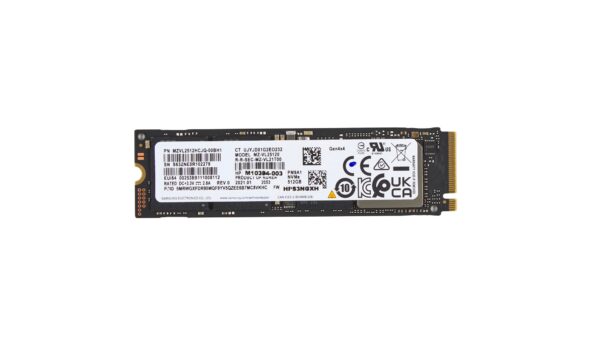 512GB PCIe-4x4 NVMe Solid State Drive