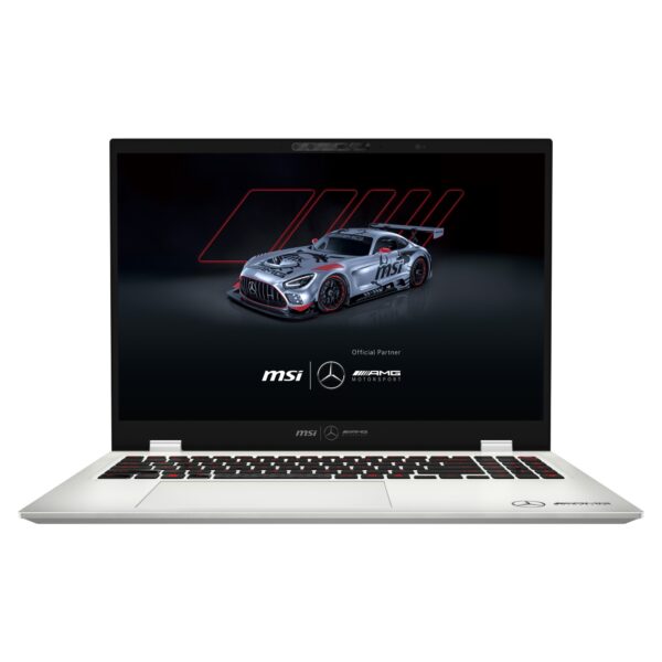 Prestige 16 AI+ MERCEDESAMG B2VMG-217ES Intel Core Ultra 9 288V Portátil 40,6 cm (16") Quad HD+ 32 GB LPDDR5x-SDRAM 2 TB SSD Wi-Fi 7 (802.11be) Windows 11 Pro Plata
