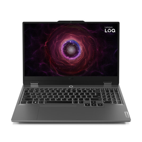 LOQ 15ARP9 AMD Ryzen 7 7435HS Portátil 39,6 cm (15.6") Full HD 24 GB DDR5-SDRAM 512 GB SSD NVIDIA GeForce RTX 4050 Wi-Fi 6 (802.11ax) Windows 11 Home Español Gris