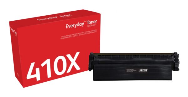Everyday Toner EverydayNegro di Xerox compatibile con HP 410X (CF410X), Capacidad alta