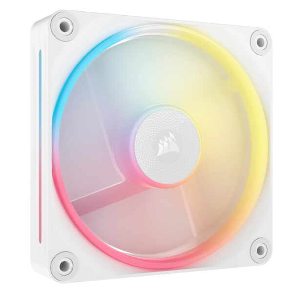 iCUE LINK LX120-R RGB Carcasa del ordenador Ventilador 12 cm Blanco 1 pieza(s)