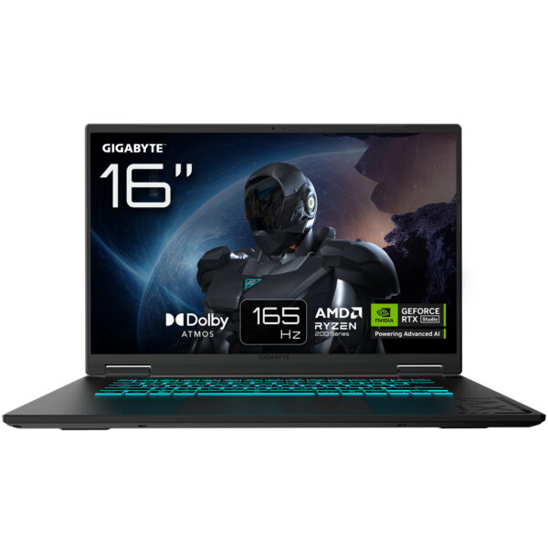 GAMING A16 Portátil  16", 165Hz WUXGA, Ryzen 7 260, RTX 5060, 32GB DDR5 5200MHz, SSD Gen4 de 1TB, DOS, Garantía de 2 años, Dolby Atmos, GAMING A16 3VHK3ES864SD