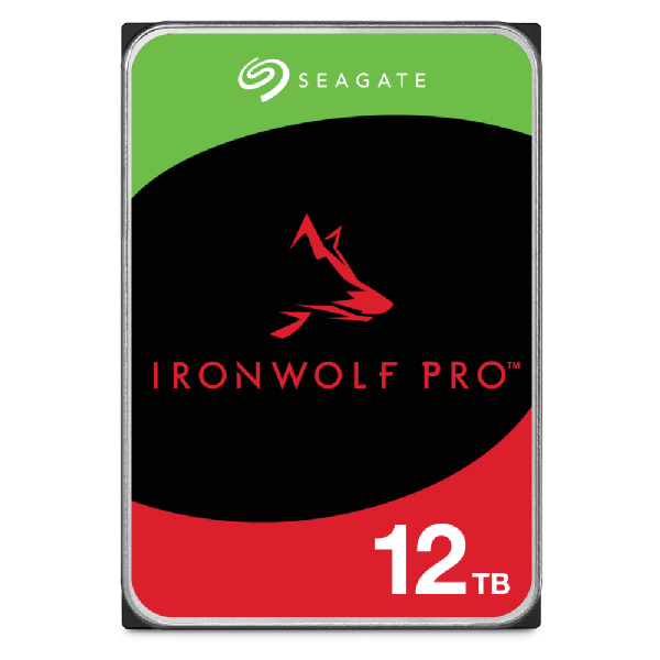 IronWolf Pro ST12000NT001 disco duro interno 12 TB 7200 RPM 256 MB 3.5" Serial ATA III